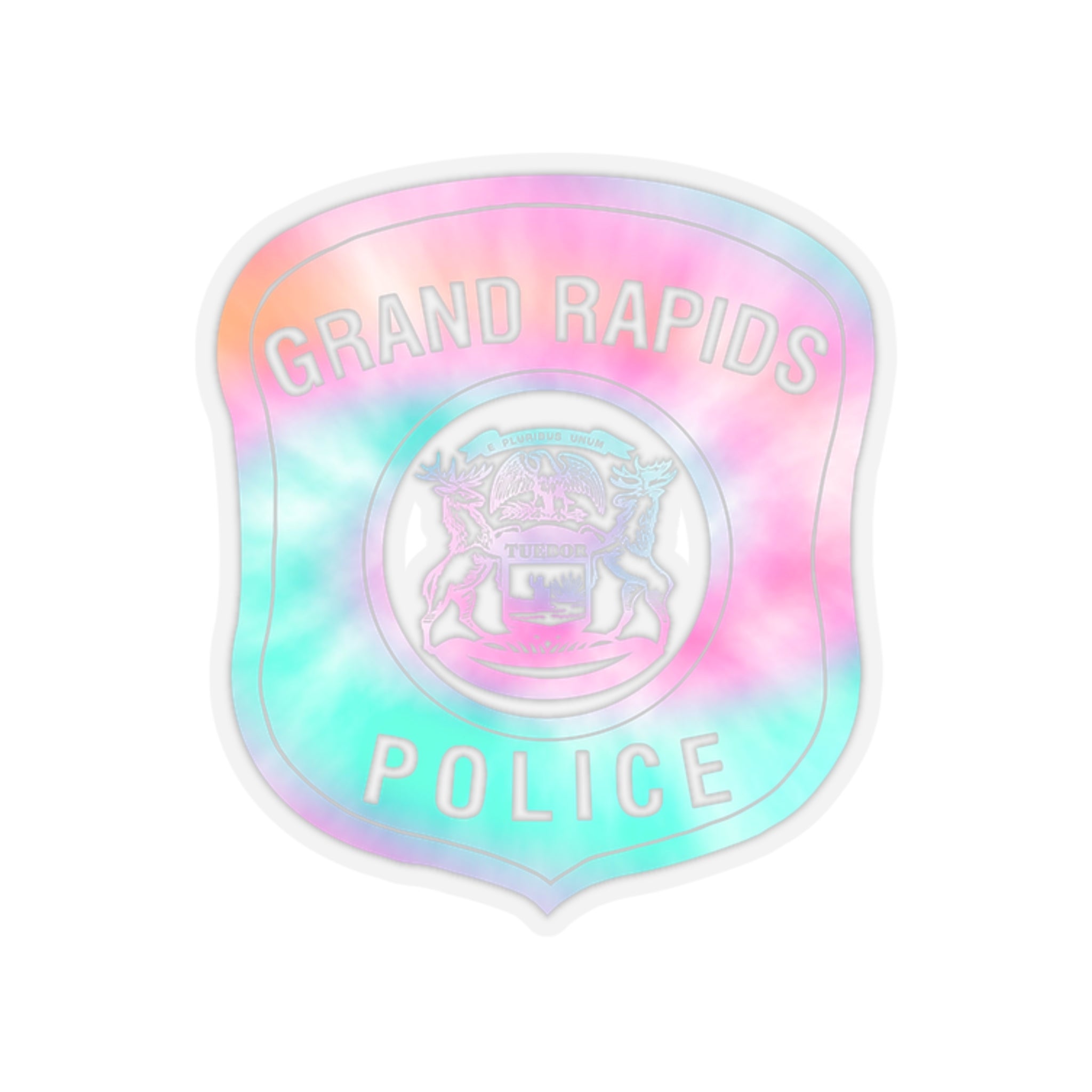 Pink/Teal Kiss-Cut Stickers